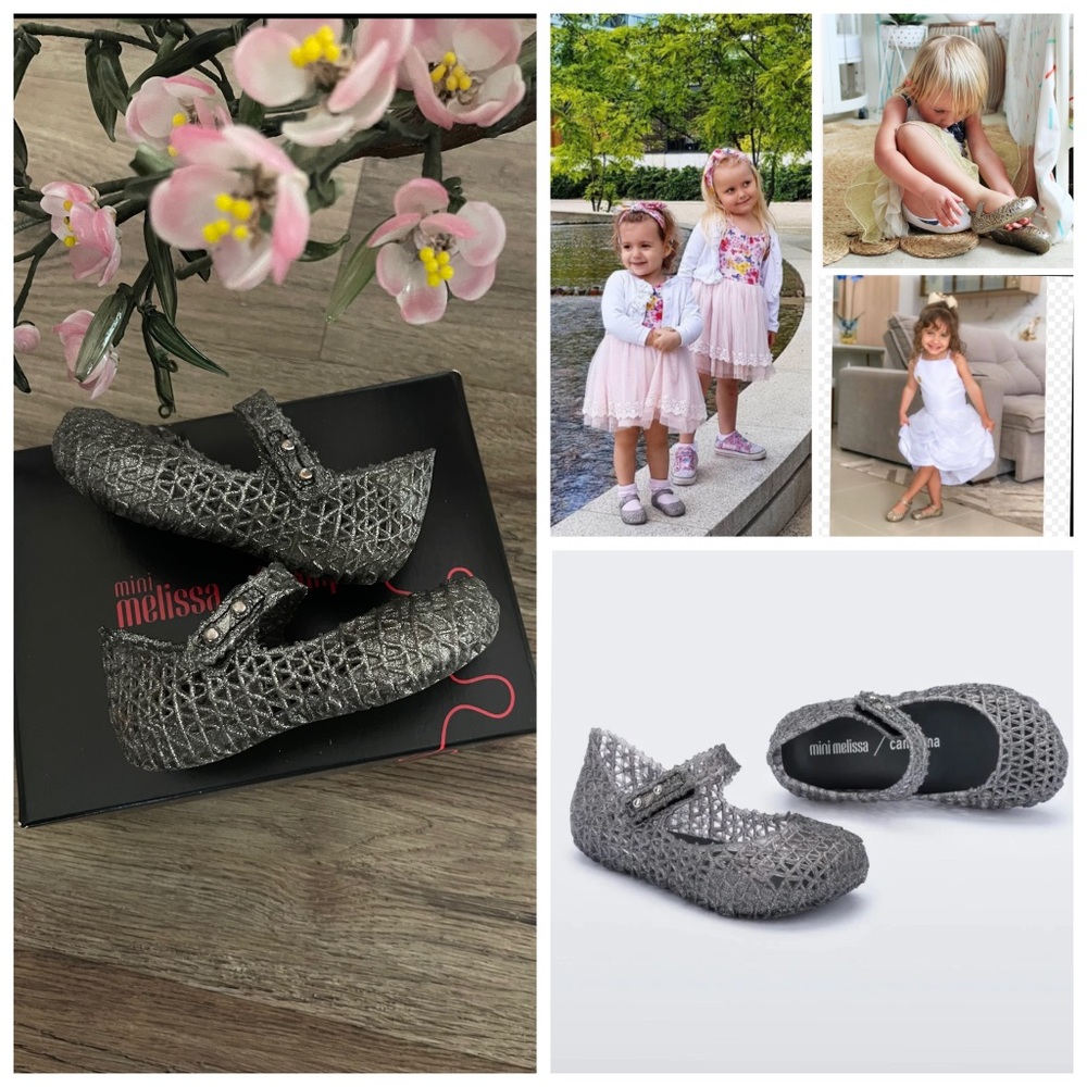 Mini Melissa Campana Papel Flat - Baby & Toddler